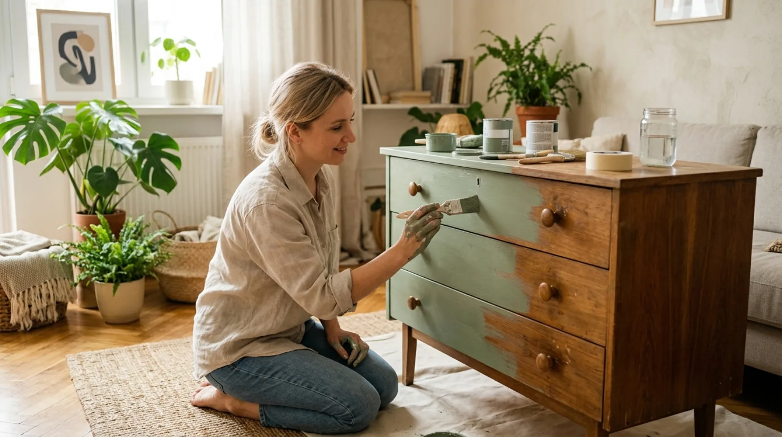 Szybka metamorfoza wnętrza – jak odnowić meble bez wymiany frontów